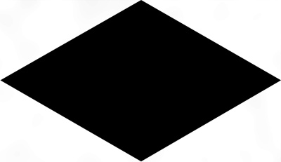 Декор Риад чёрный глянцевый 13,5x7,8x0,9