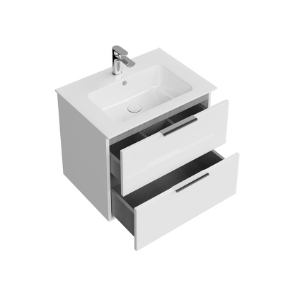 Тумба PIANO Forte подвесная 65, белый глянцевый