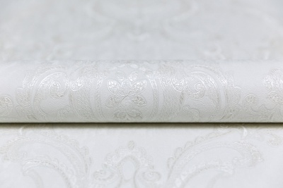 Обои виниловые на флизелиновой основе Ориент мотив, белый
