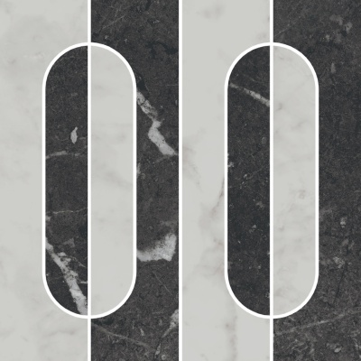 Декор Тубкаль наборный матовый обрезной 30x30x0,9