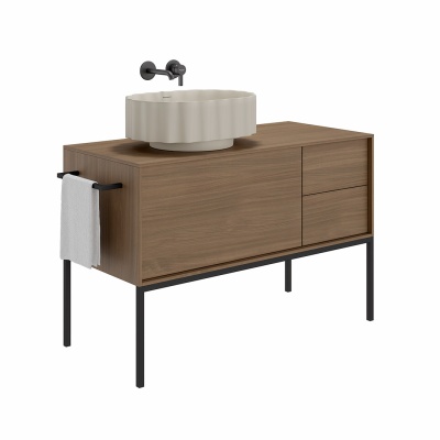 Раковина ARTBASIN Conchiglia накладная 50, песочная матовая