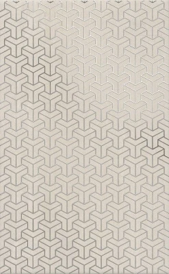Декор Ломбардиа бежевый матовый 25x40x0,8