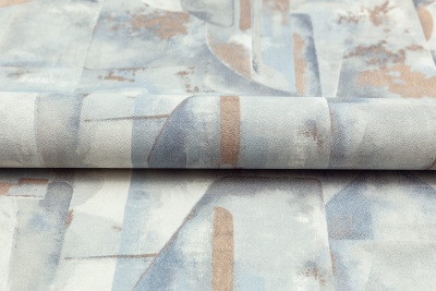 Обои виниловые на флизелиновой основе Фреш мотив, синий, абстракция