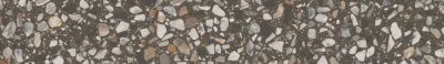Плинтус Бричиола коричневый матовый обрезной 60x9,5x0,9