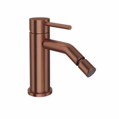 Смеситель для биде ETERNA с донным клапаном, брашированная медь