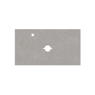 Столешница MAGICA для раковины SAFI Риккарди 90 см, серая матовая