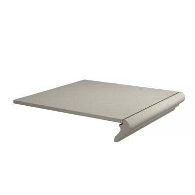 Ступень фронтальная Бореале бежевый светлый 30x30x0,8 Ступень фронтальная Бореале бежевый светлый 30x30x0,8