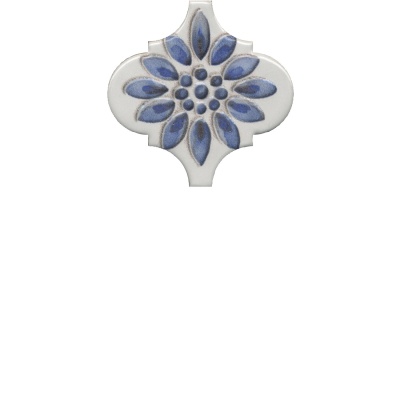 Декор Арабески Майолика 5, 6,5x6,5x0,7