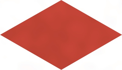 Декор Риад красный глянцевый 13,5x7,8x0,9