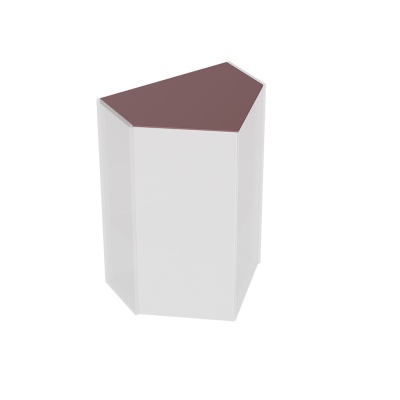 Столешница без выреза для тумбы-модуля CARAVAN 50, марокканский гранатовый Столешница без выреза для тумбы-модуля CARAVAN 50, марокканский гранатовый