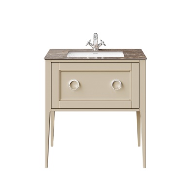 Тумба PLAZA Classic NEO напольная с ящиком 80, капучино матовый