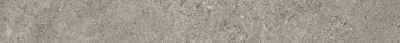 Плинтус Портленд серый матовый обрезной 80x9,5x0,9