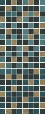 Декор Алькала микс мозаичный глянцевый 20x50x0,8