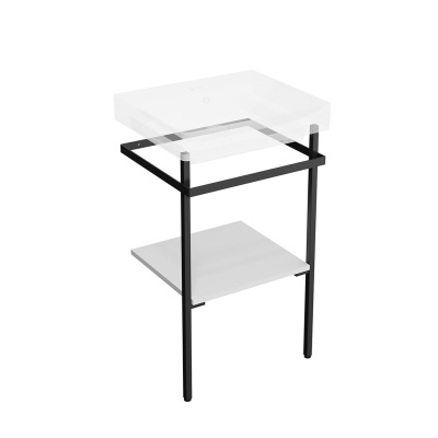 Структура металлическая PRO напольная 50, черная матовая