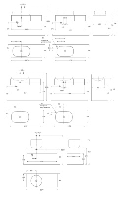 Тумба MAGICA подвесная 120, 2 ящика, утренний серый матовый Тумба MAGICA подвесная 120, 2 ящика, утренний серый матовый