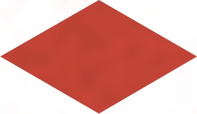 Декор Риад красный глянцевый 13,5x7,8x0,9