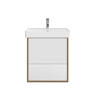 Тумба PRO подвесная 2 ящика 55, швейцарский вяз Тумба PRO подвесная 2 ящика 55, швейцарский вяз