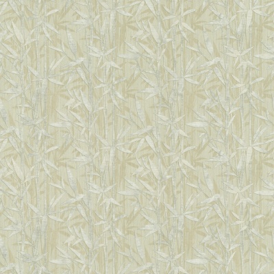Обои виниловые Бамбук мотив, серый, зеленый