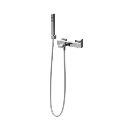 Смеситель для ванны FUTURA настенный с дивертором ванна/душ, без лейки, хром