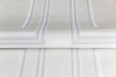 Обои виниловые Буазери мотив, белый