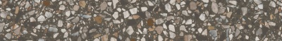 Плинтус Бричиола коричневый матовый обрезной 60x9,5x0,9