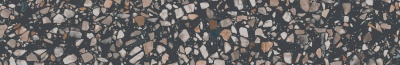 Подступенок Бричиола чёрный матовый обрезной 60x10,7x0,9