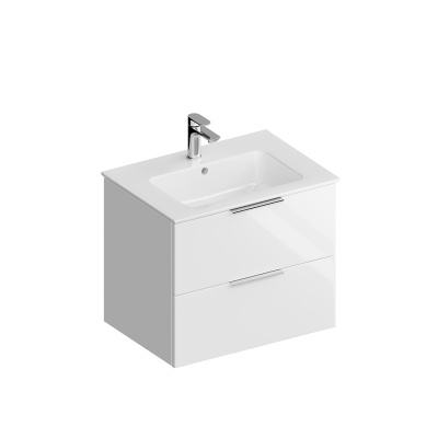 Тумба PIANO Forte подвесная 65, белый глянцевый