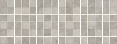 Декор Монсанту мозаичный серый светлый глянцевый 15x40x0,69
