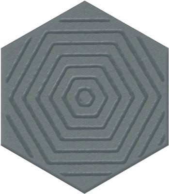 Декор Агуста синий матовый 6x5,2x0,69 Декор Агуста синий матовый 6x5,2x0,69