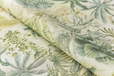 Обои виниловые Оазис мотив, зелёный Обои виниловые Оазис мотив, зелёный