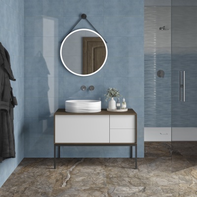 Раковина ARTBASIN Sabbia накладная 50, белая матовая