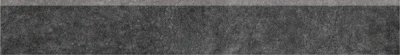 Плинтус Королевская дорога черный обрезной 60x9,5x0,9