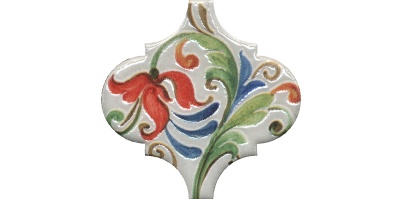 Декор Арабески Тоскана 6 глянцевый 6,5x6,5x0,7 Декор Арабески Тоскана 6 глянцевый 6,5x6,5x0,7