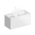 Тумба PLAZA Modern подвесная с ящиками 100, белая