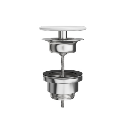 Донный клапан фиксированный с керамической крышкой Донный клапан фиксированный с керамической крышкой