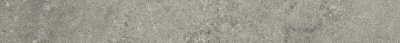 Плинтус Портленд серый матовый обрезной 80x9,5x0,9