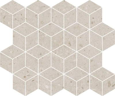 Декор Риккарди мозаичный бежевый матовый 45x37,5x1