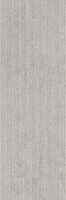 Риккарди серый светлый матовый структура обрезной 40x120x1,05