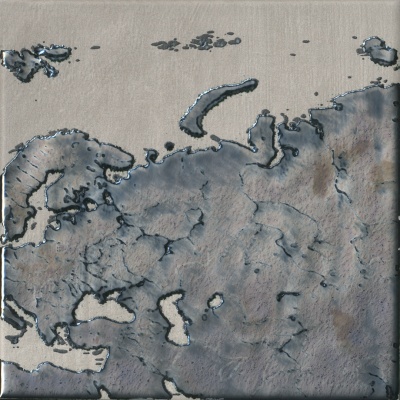 Панно Вокруг Света 80x40x0,69 из 8 частей (20х20)