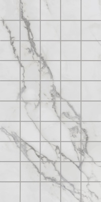 Декор чипсет Коррер белый глянцевый обрезной 30x60x0,9