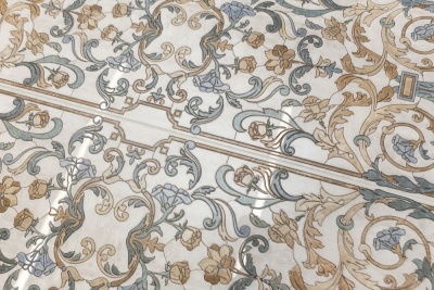 Декор Эвора глянцевый обрезной 30x89,5x0,9