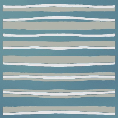 Декор Бахия 3 бирюзовый глянцевый 9,8x9,8x0,7