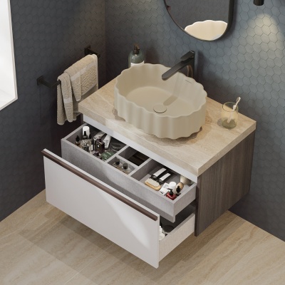 Раковина ARTBASIN Conchiglia накладная 50, песочная матовая