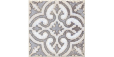 Вставка Амальфи орнамент коричневый 9,8x9,8x0,7 Вставка Амальфи орнамент коричневый 9,8x9,8x0,7