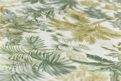 Обои виниловые Оазис мотив, зелёный Обои виниловые Оазис мотив, зелёный