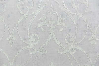 Обои виниловые на флизелиновой основе Дамаск мотив, серый