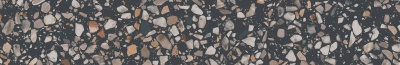 Подступенок Бричиола чёрный матовый обрезной 60x10,7x0,9