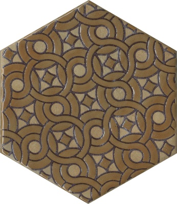 Декор Гроссето жёлтый 20x23,1x0,7 Декор Гроссето жёлтый 20x23,1x0,7