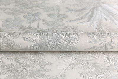 Обои виниловые Оазис мотив, cерый, белый