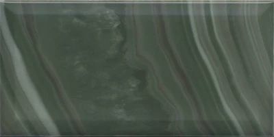 Сеттиньяно зелёный грань глянцевый 9,9x20x0,92